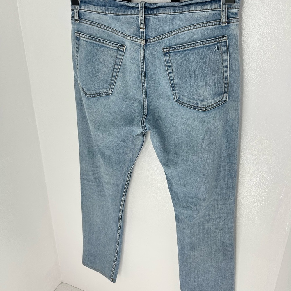Rag & Bone Fit 2 Slim Fit Jeans 33x29 (Tag 33x32) Stretch Denim Straight Leg - Picture 8 of 14